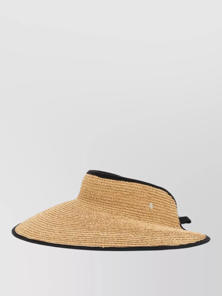 Helen Kaminski Wide Brim Straw Hat Adjustable Tie