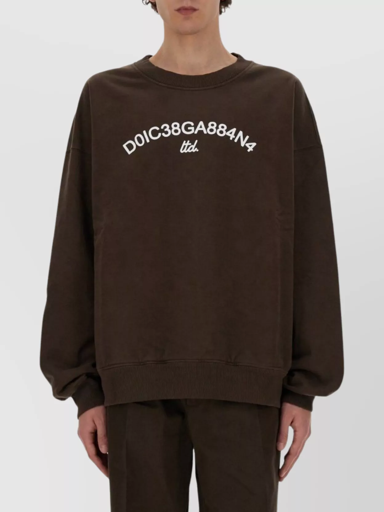 Dolce&Gabbana Logo Crew Neck Sweatshirt