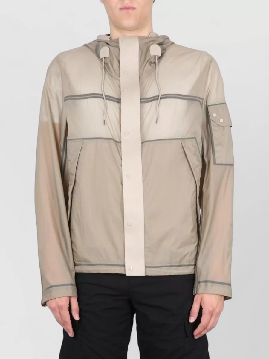 Ten C Hooded Raincoat