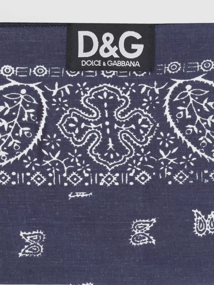 Dolce&Gabbana Paisley-Print Square Scarf