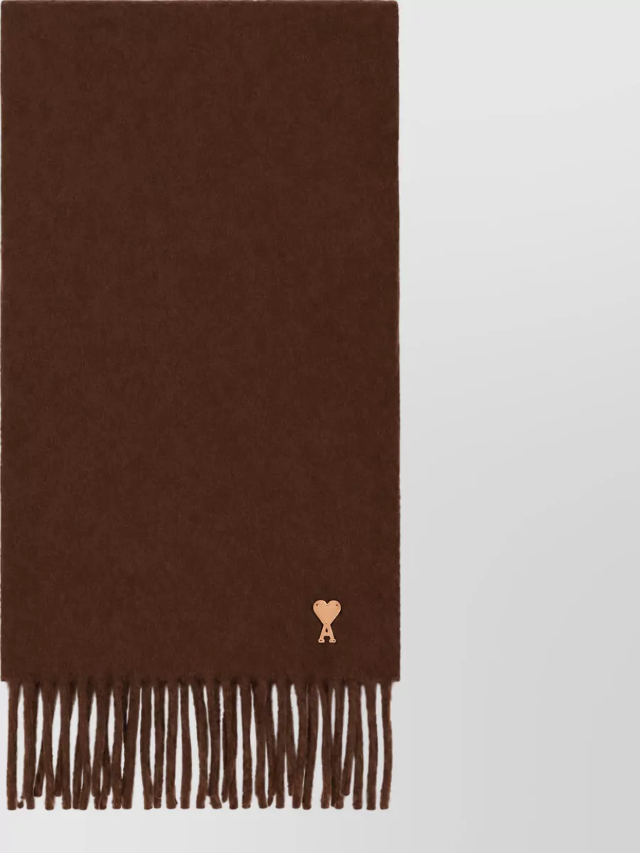 Ami Paris wool scarf