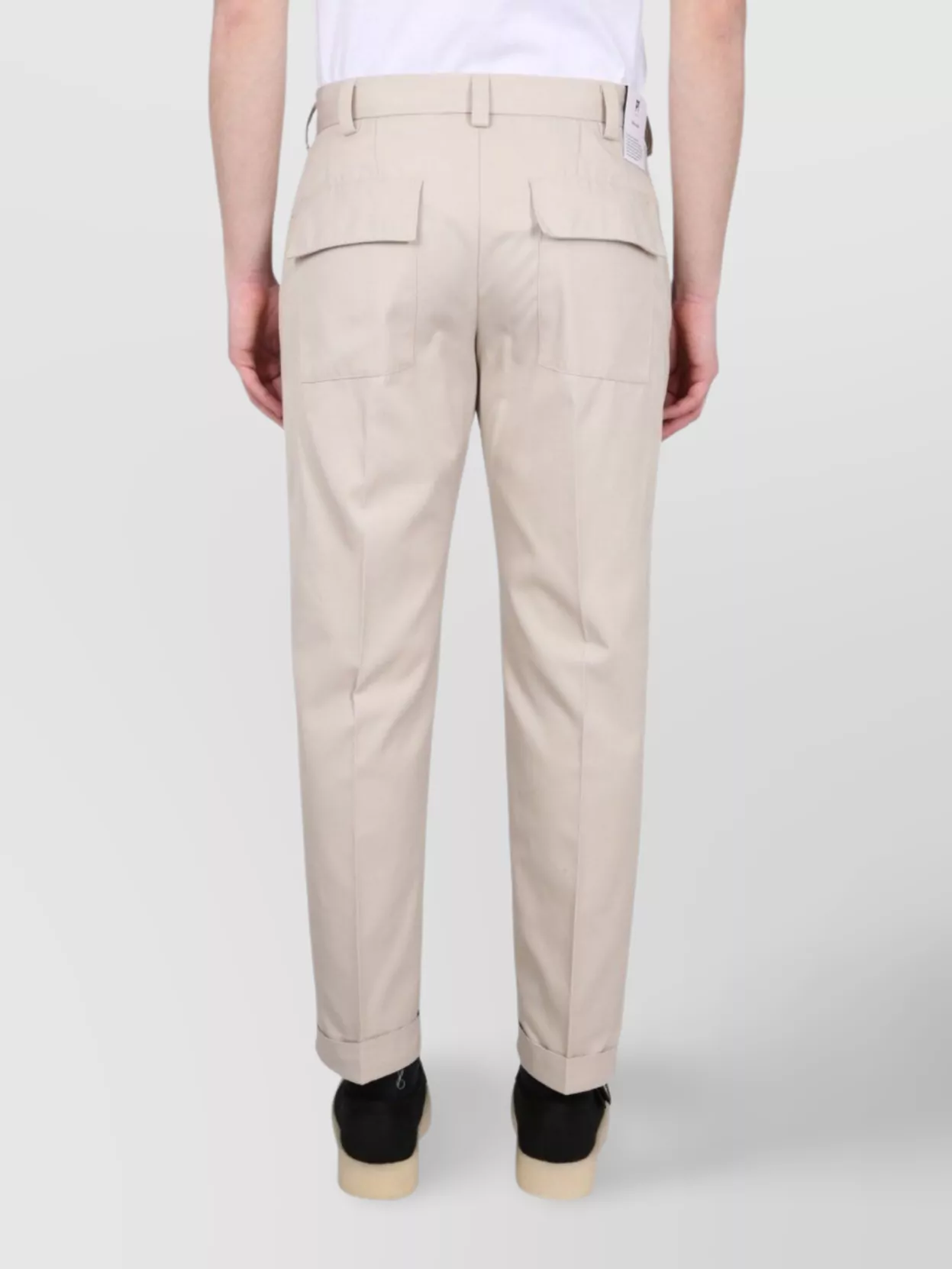 Pt Torino Reworked Straight Leg Pant Pockets
