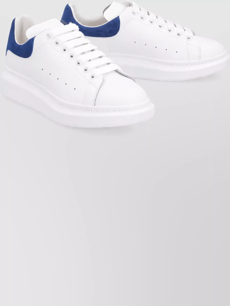 Mc Queen Leather Low-Top Sneakers