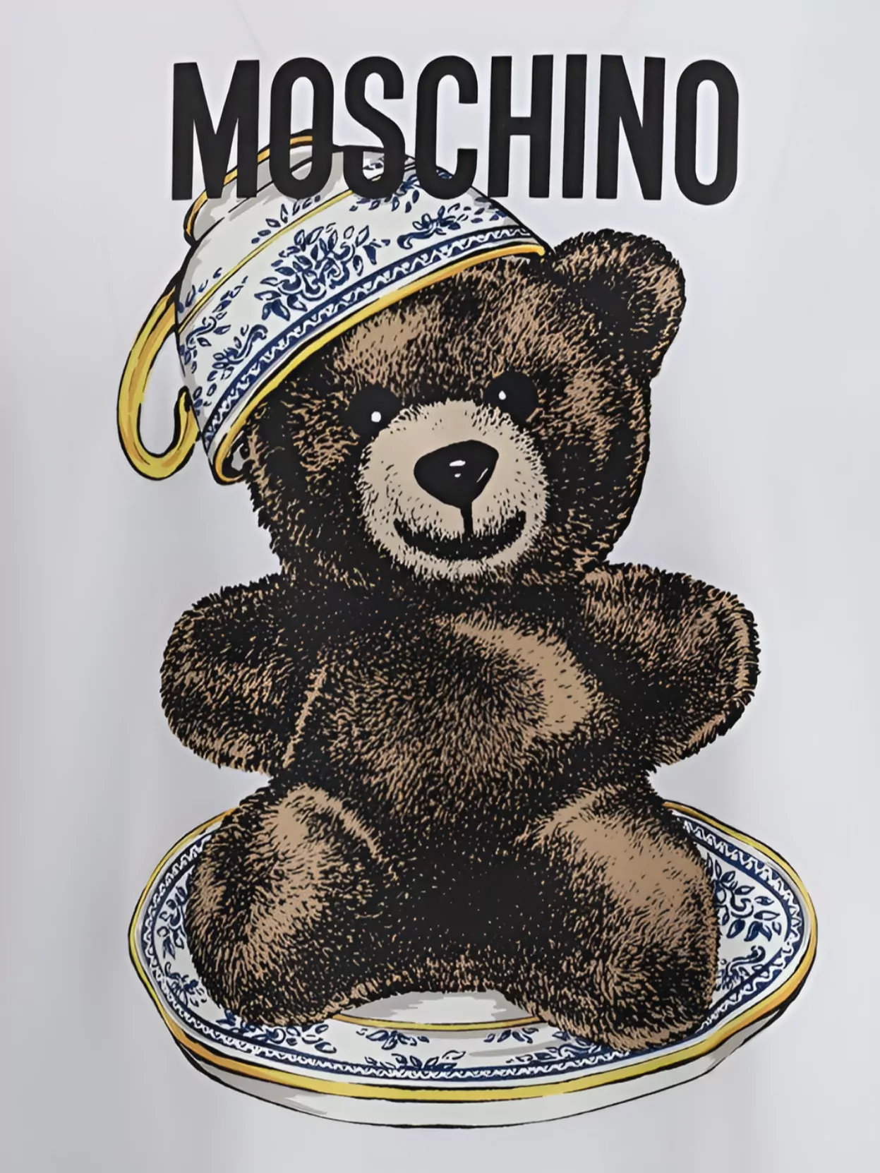 Moschino Playful Bear Graphic Print T-Shirt