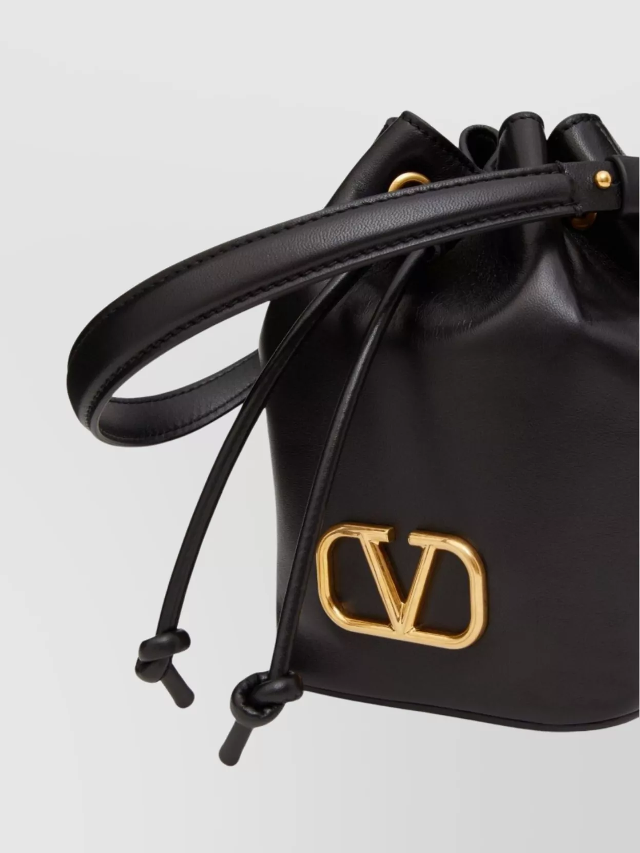 Valentino Garavani Mini bucket bag with detachable shoulder