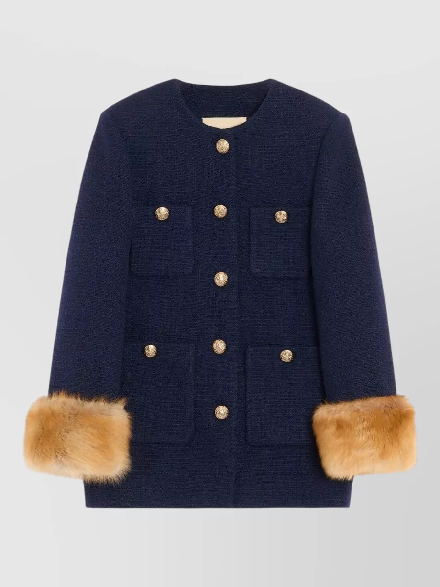 Valentino Garavani wool single breasted coat
