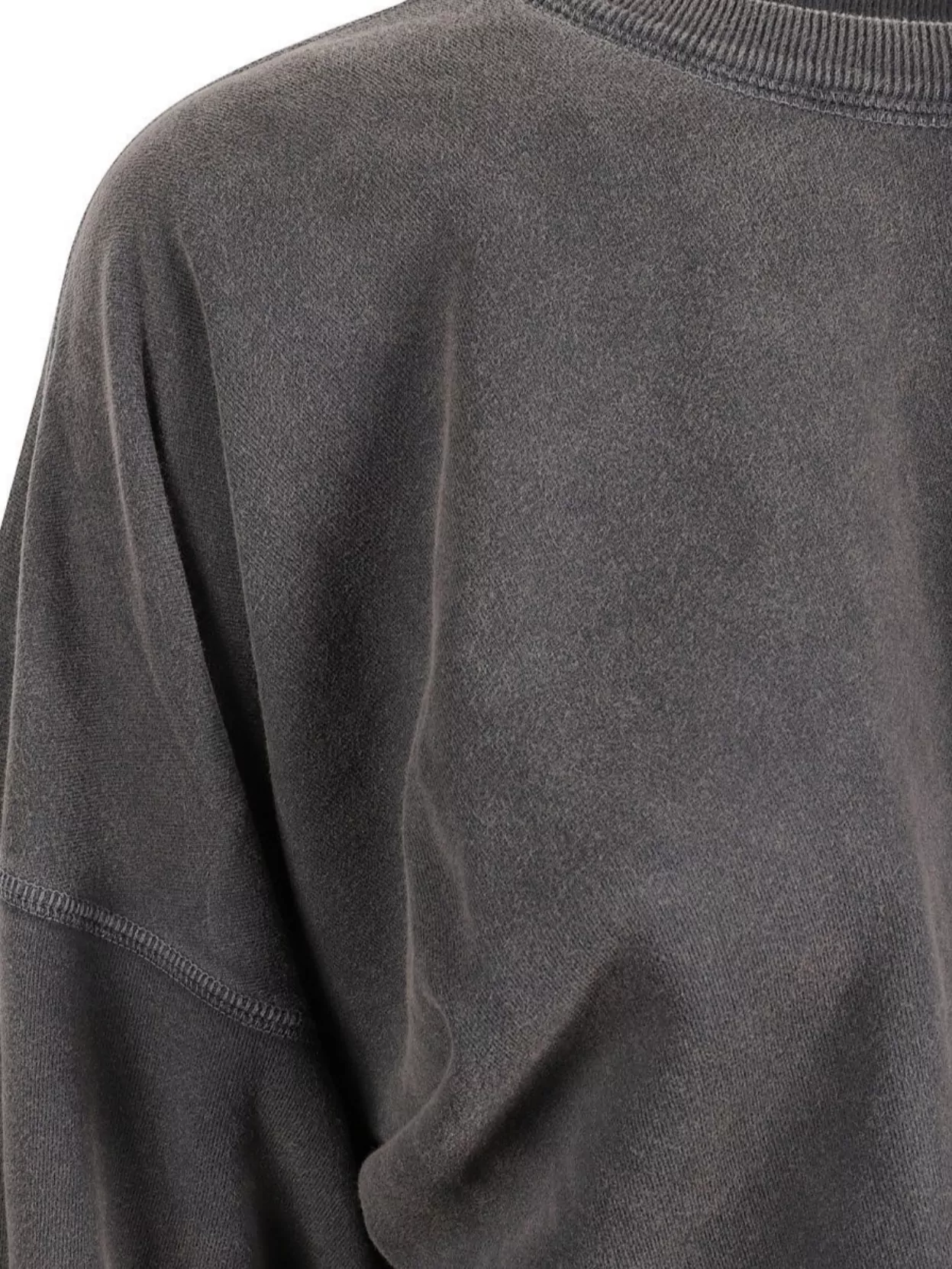 Isabel Marant Étoile Midi Wrap Dress Long Sleeves In Gray