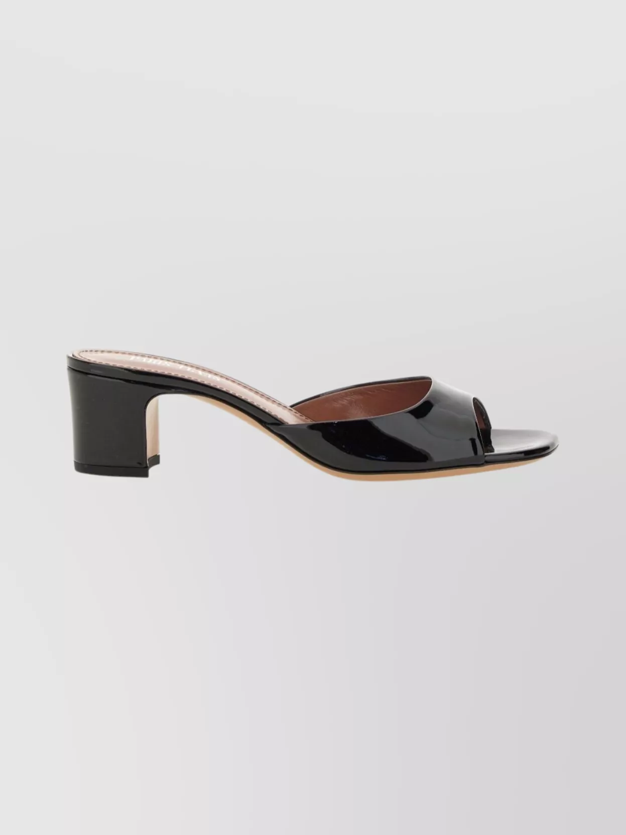 Paris Texas Modern Block Heel Open Toe Sandals