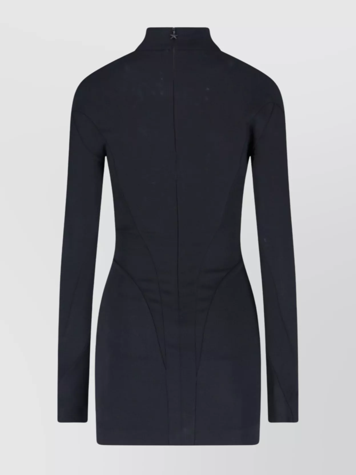 Mugler Knee Length Dress Long Sleeves