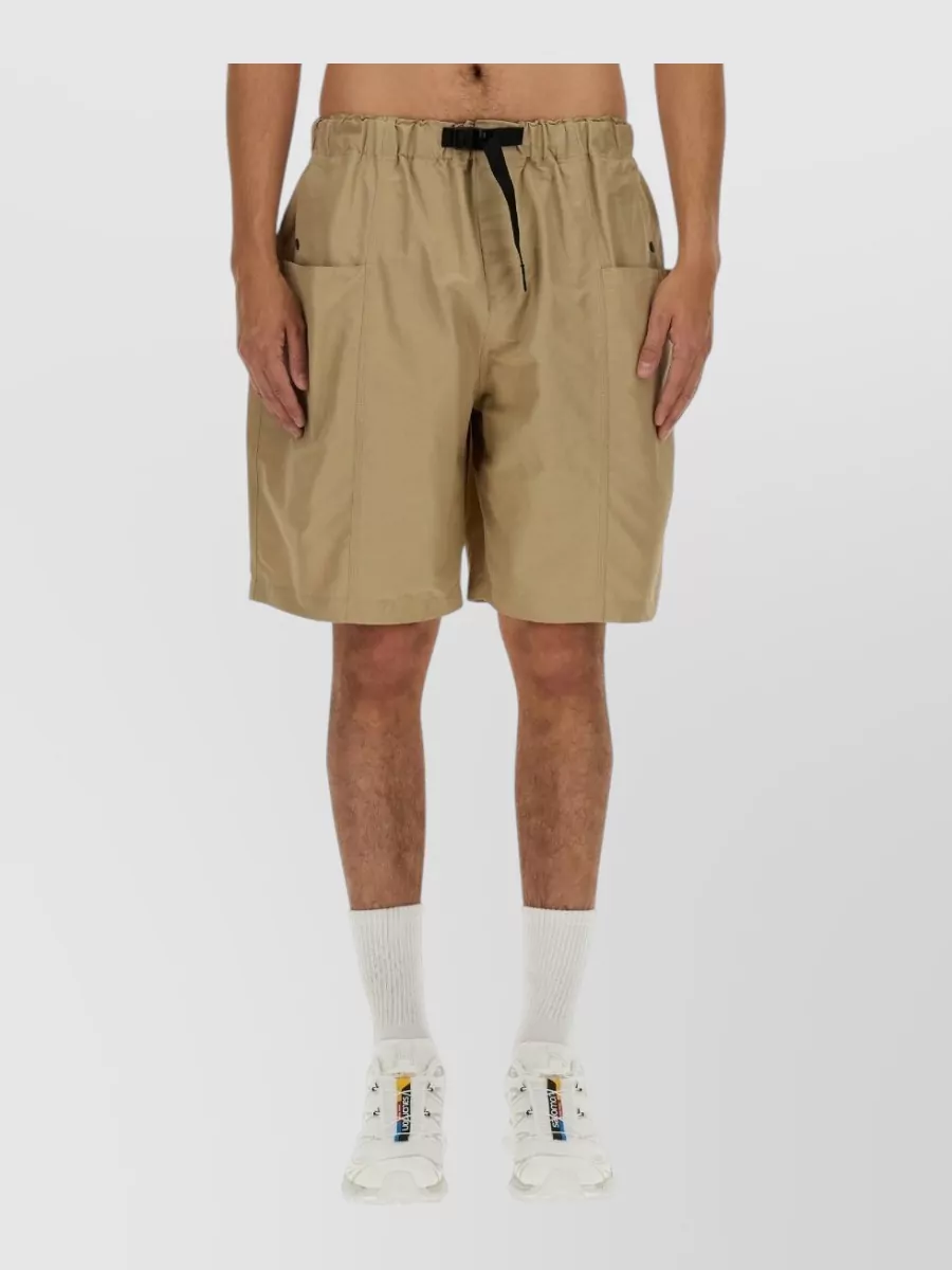 South2 West8 Belted chino bermuda shorts