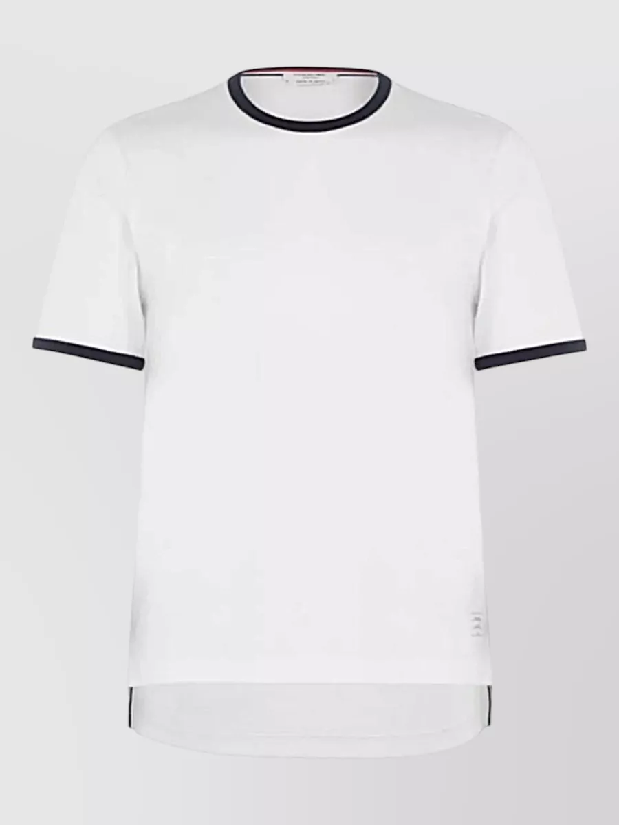 Thom Browne cotton short-sleeve polo shirt