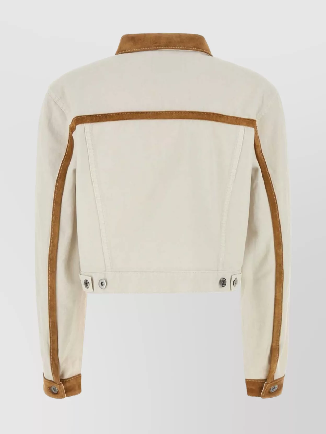 Miu Miu Denim Jacket With Contrast Collar And Cuffs