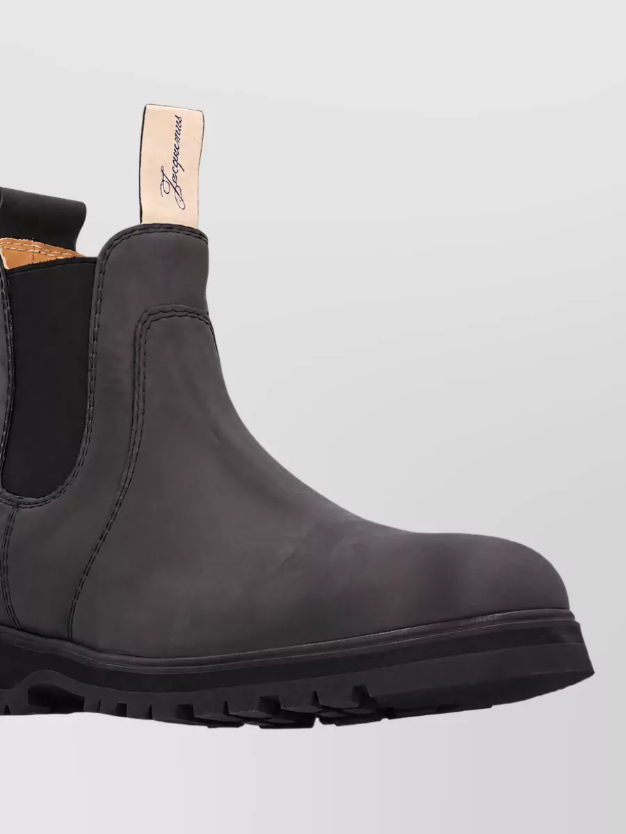 Jacquemus Leather Ankle Boots