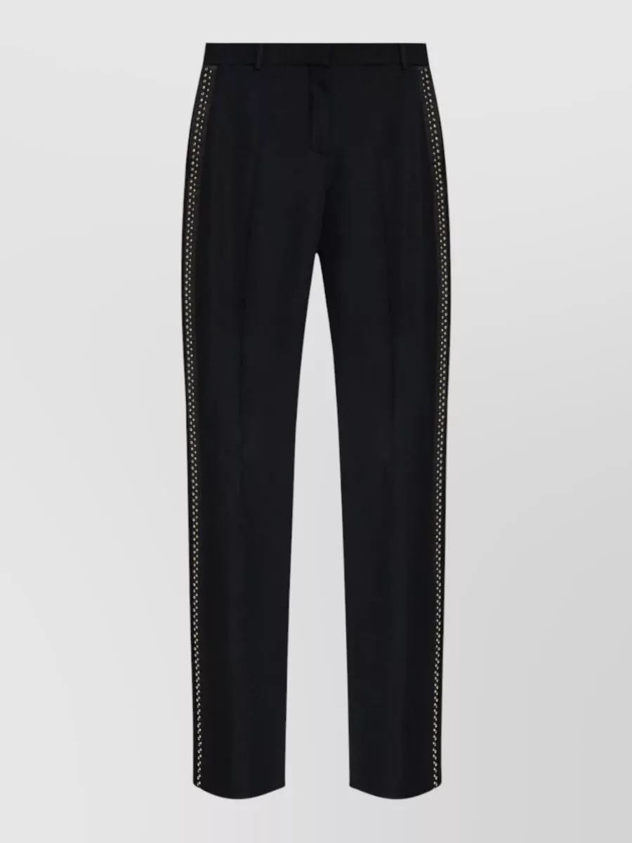 Versace Evening Wool Grain De Poudre Trousers