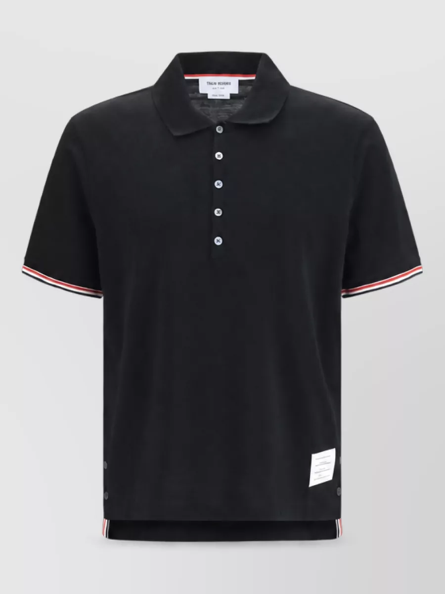 Thom Browne cotton polo shirt