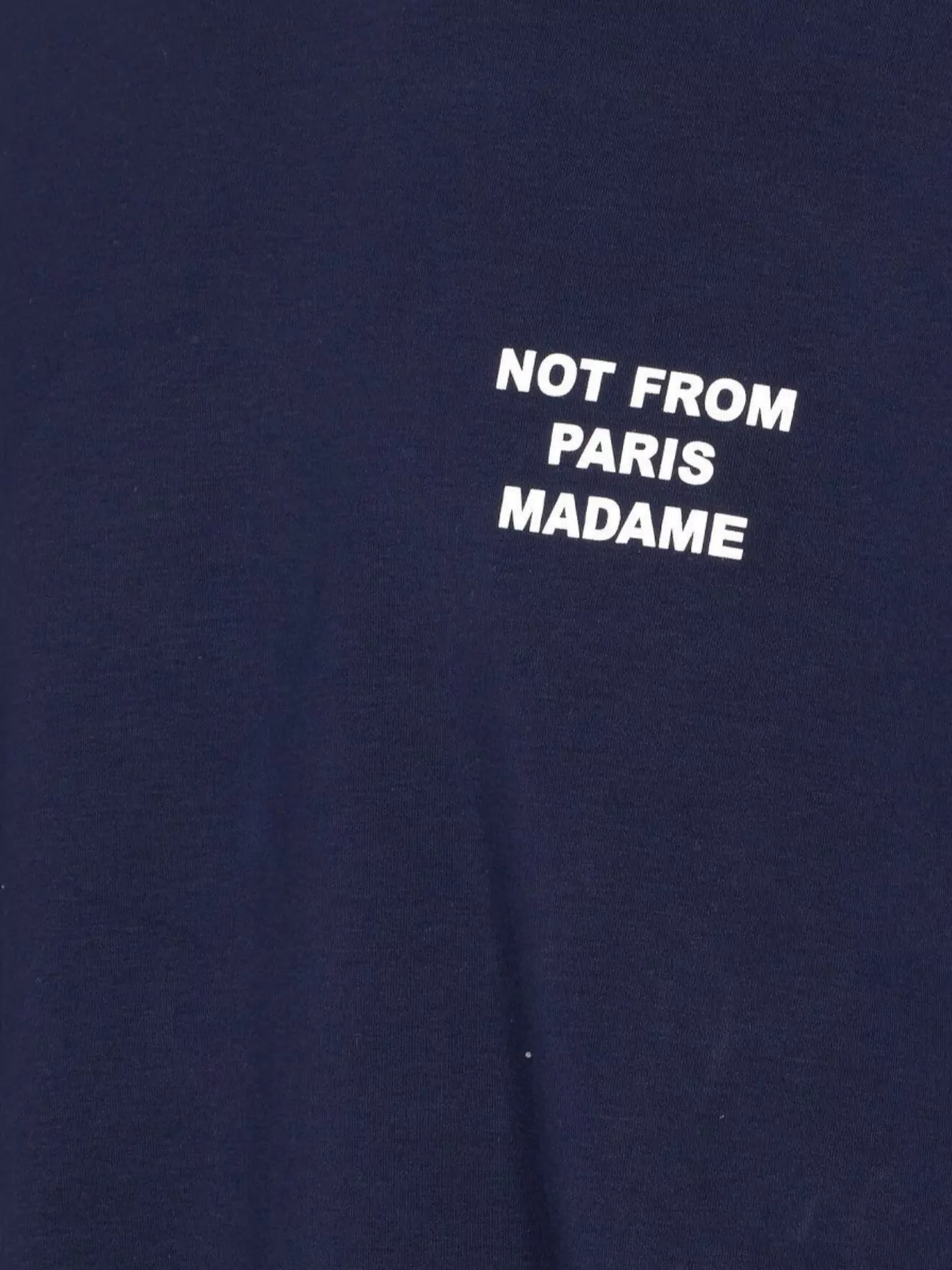 Drôle De Monsieur Crewneck Sweater Printed Text