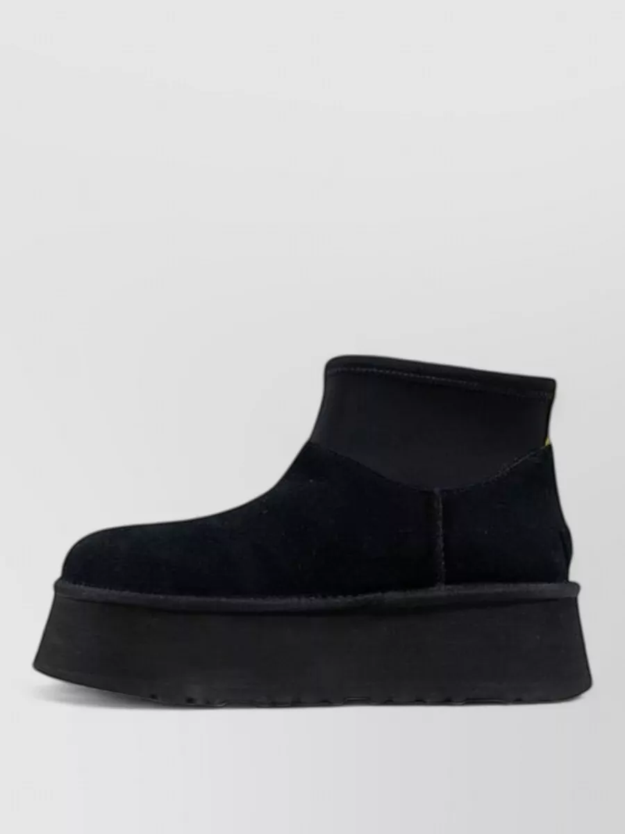 Ugg Suede Leather Ankle Boots