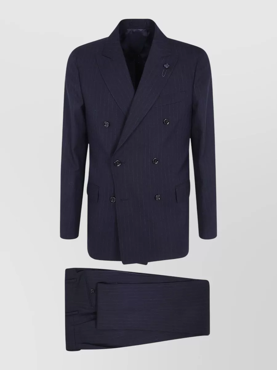 Lardini Virgin wool double breasted coat