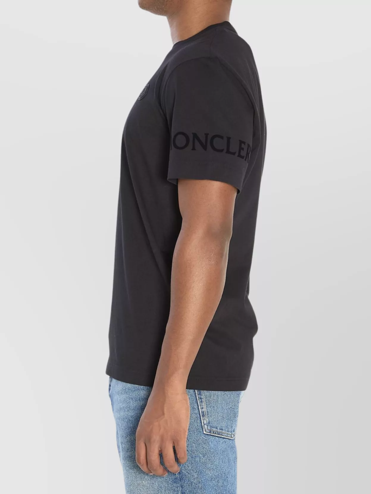 Moncler Cotton Logo Crew Neck T-Shirt