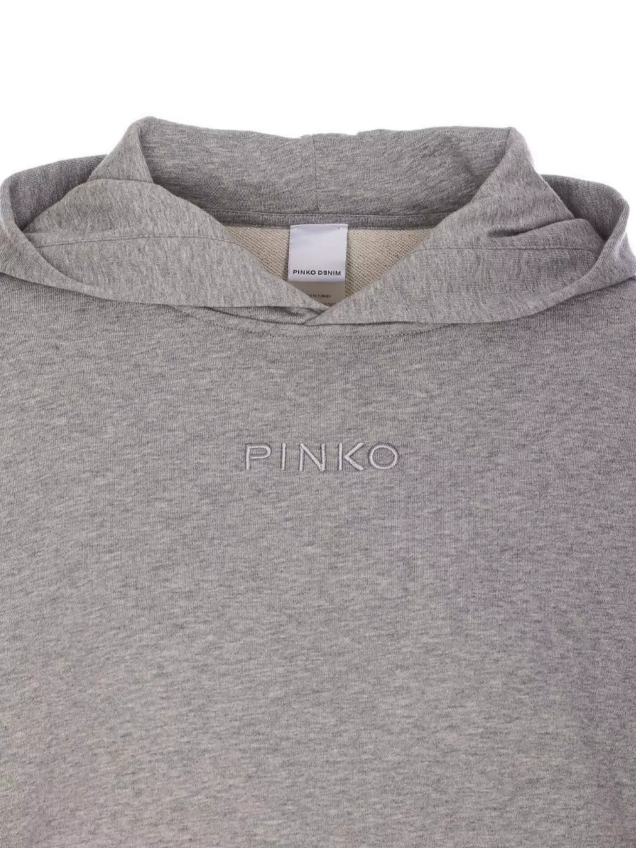 Shop Pinko Knitwear With Hooded Design And Kangaroo Pocket
