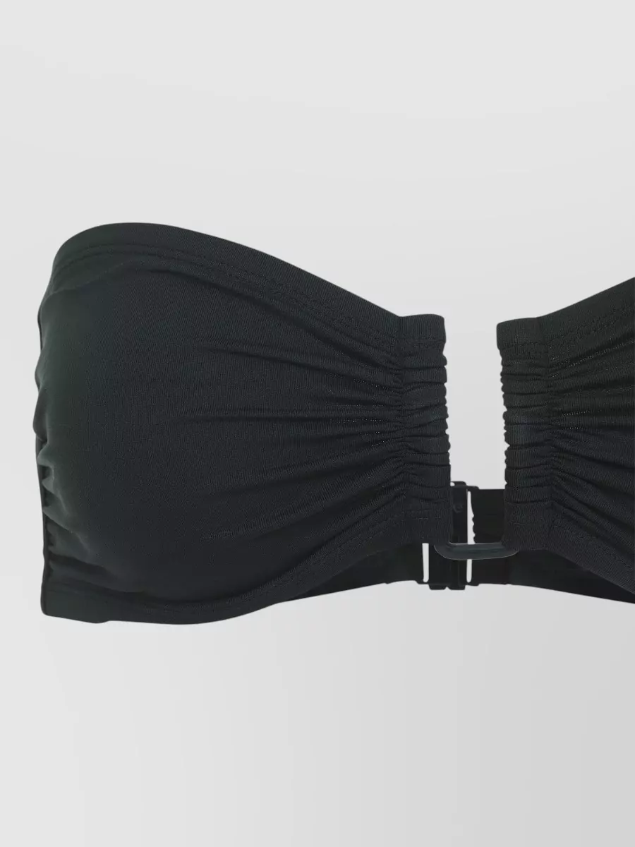 Eres Show Bandeau Bikini Top Ruched Detail