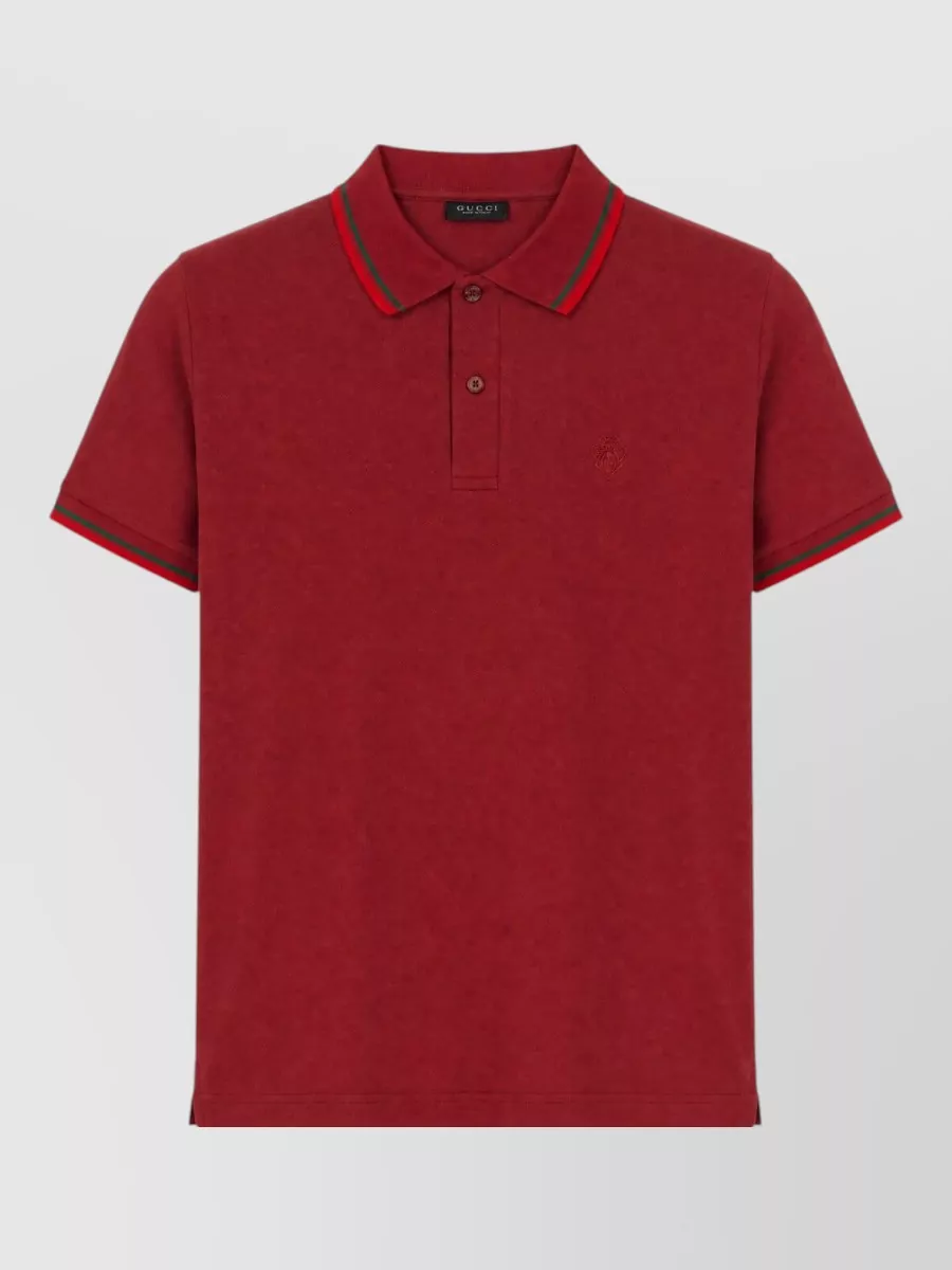 Gucci piqué polo shirt