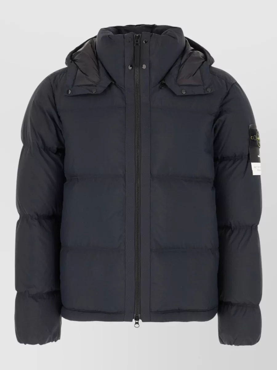 Stone Island Quilted hooded puffer jacket