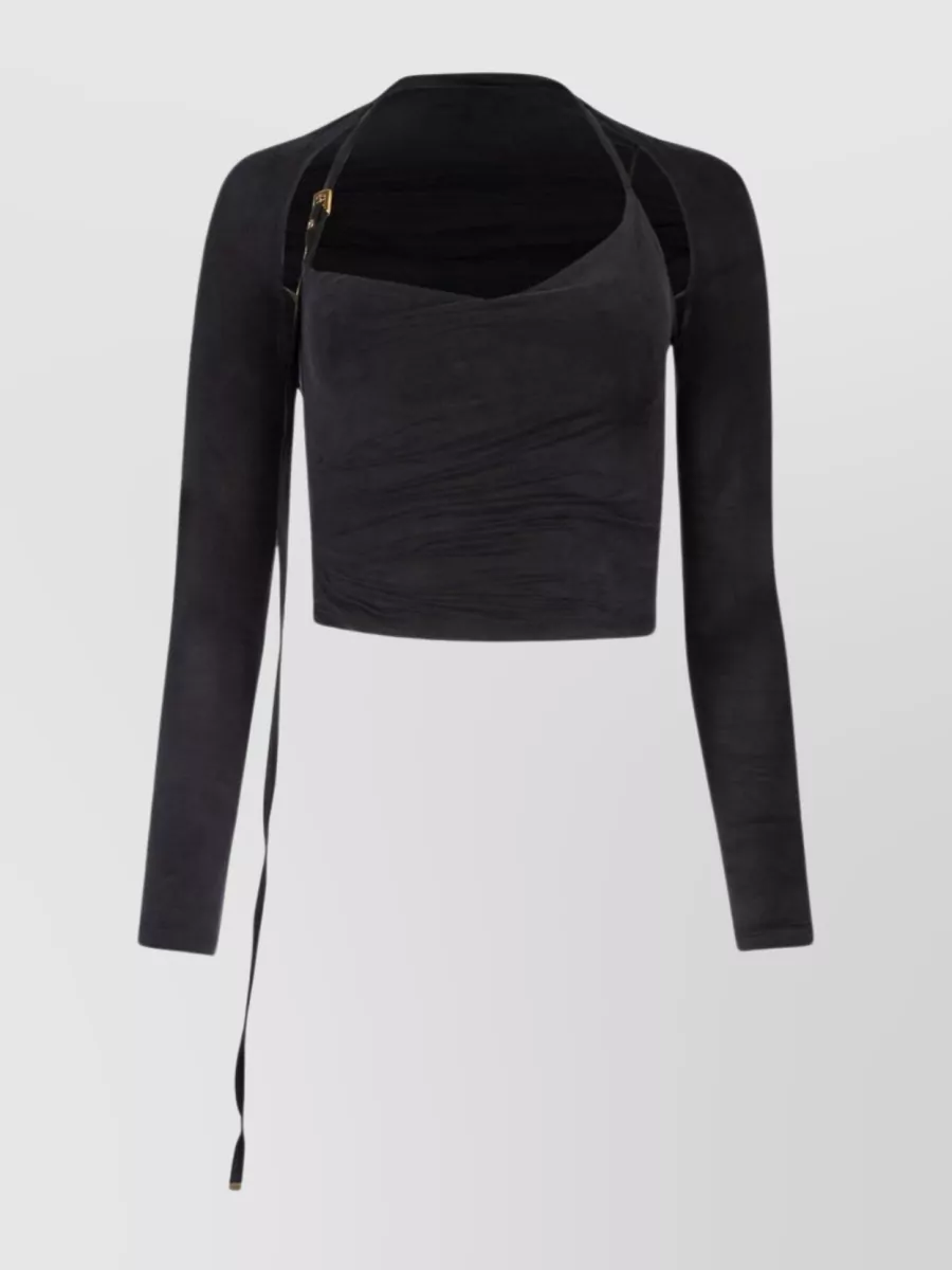 Jacquemus Top In Black