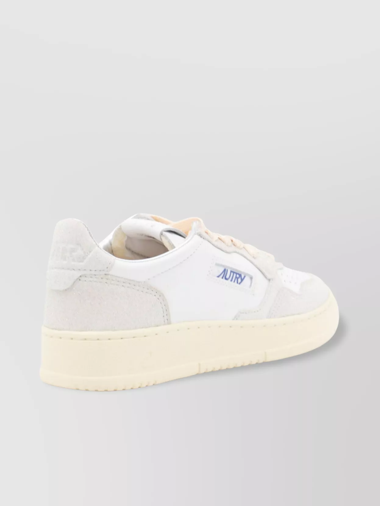 Autry Low Top Perforated Detailing Sneakers In Neutral