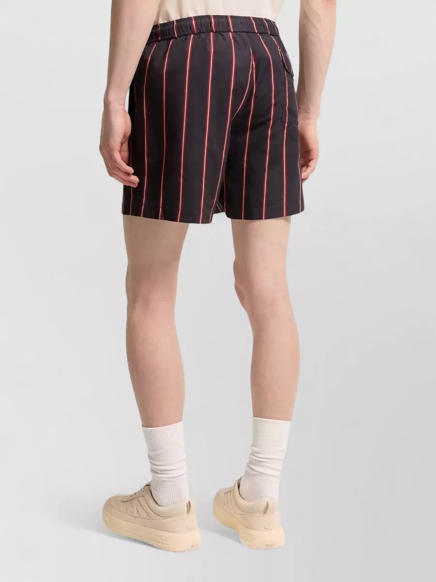 Moncler Striped Swim Shorts