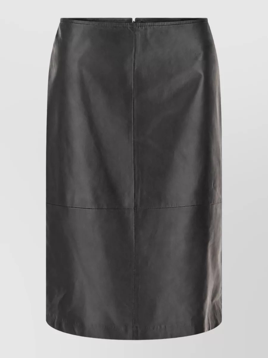 Antonelli Firenze leather pencil skirt