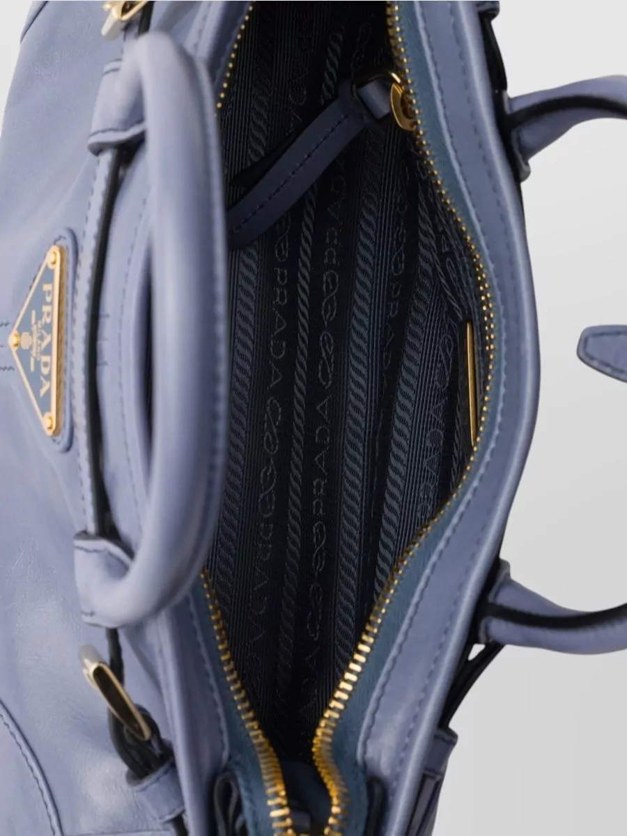 Prada Bonnie Mini Leather Shoulder Bag