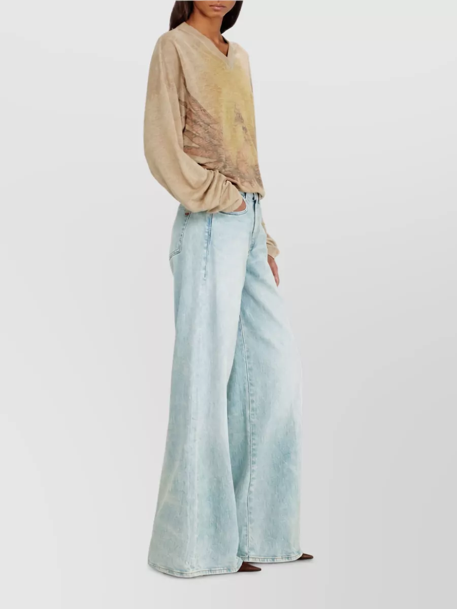 Diesel Denim Straight-Leg Jeans