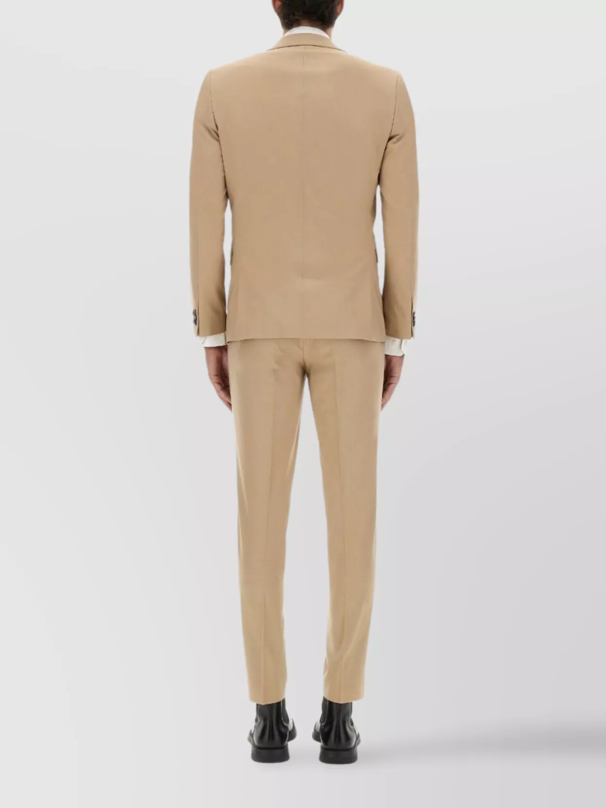 Hugo Tailored Suit With Notch Lapel And Single-Breasted