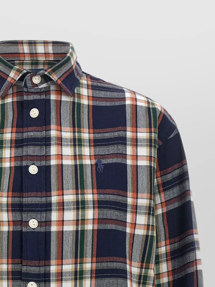 Polo Ralph Lauren Checked Cotton Long-Sleeve Shirt