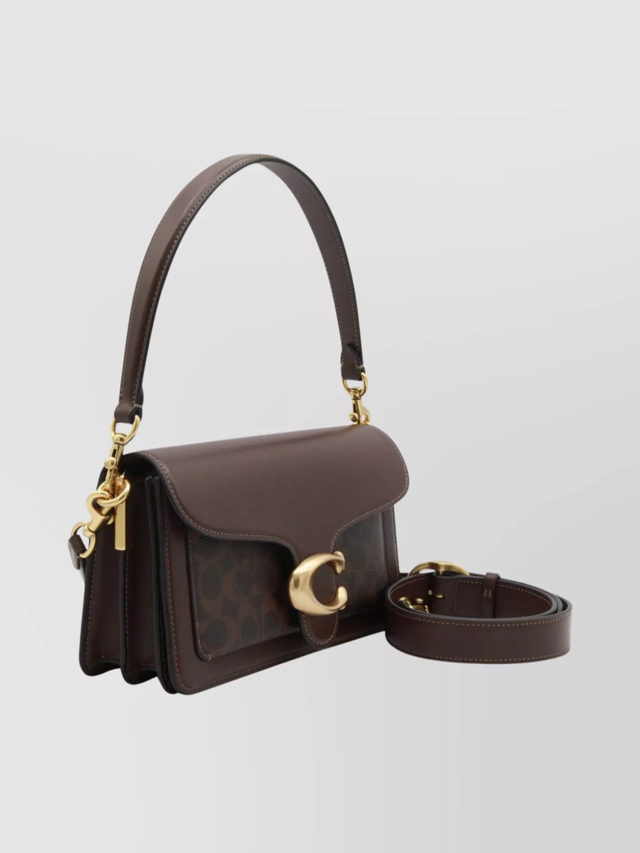 Coach Versatile Shoulder Bag Detachable Strap