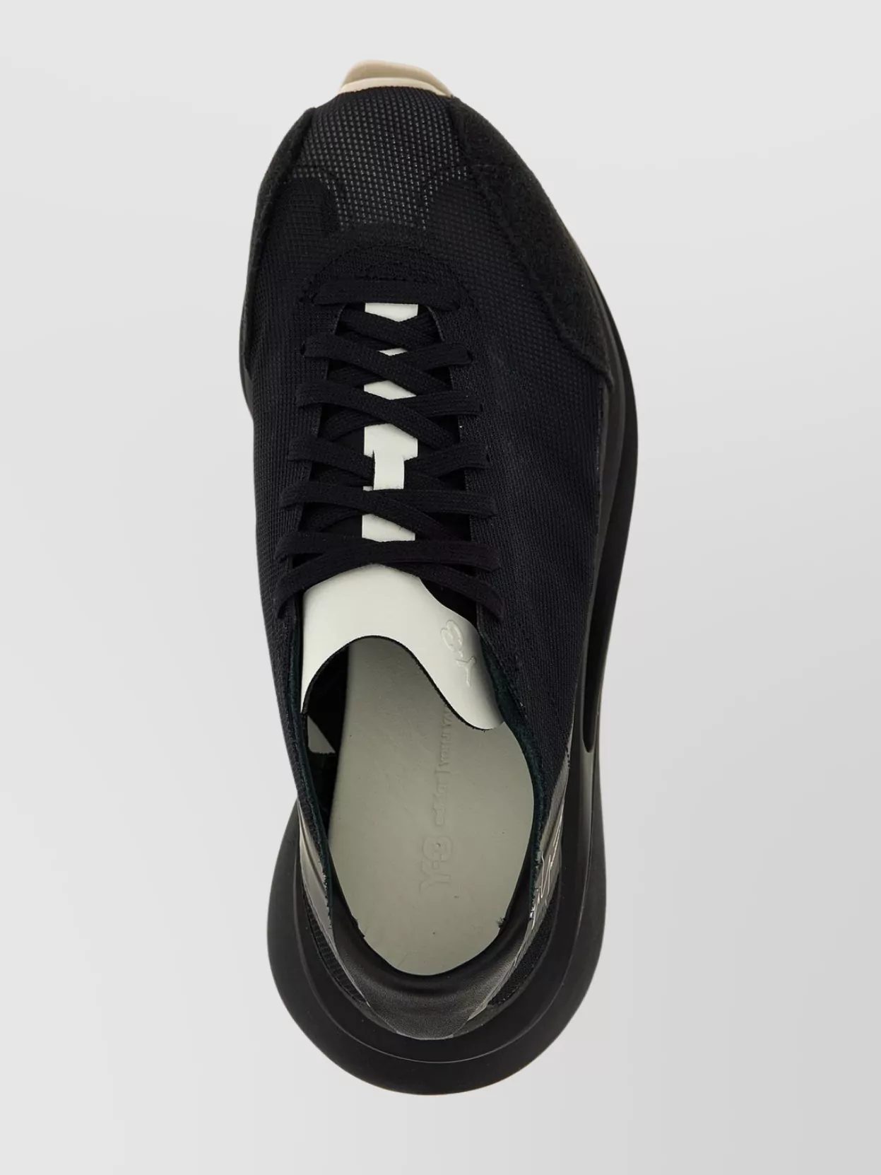 Y-3 'mesh Upper Contrast Sole Sneakers'