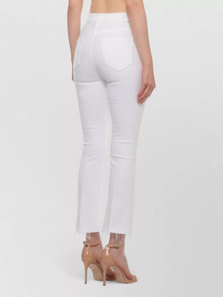 Mother Denim Slim-Fit Flared Jeans