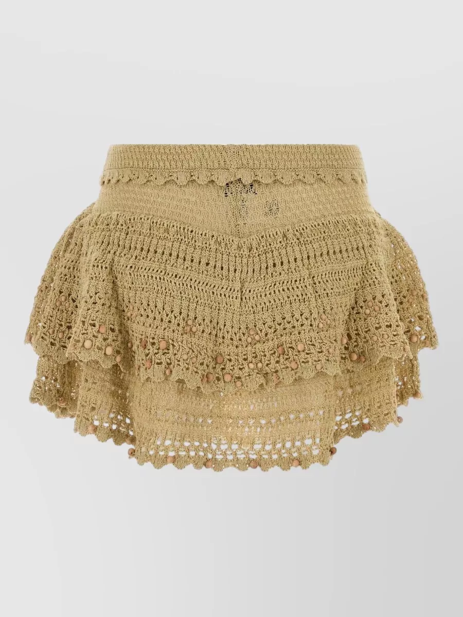 Isabel Marant Crochet beach cover-up skirt-pants
