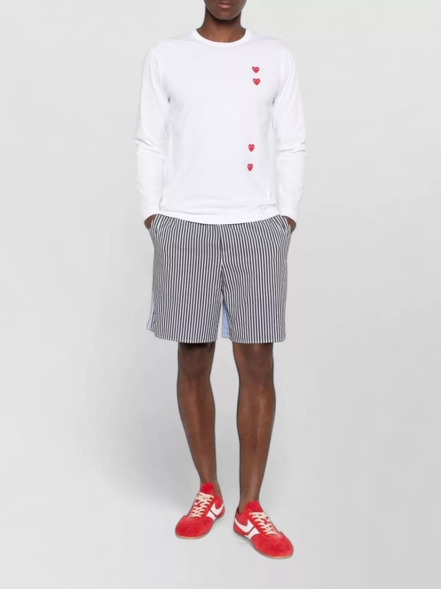 Comme Des Garçons Cotton Crew Neck Long-Sleeve T-Shirt