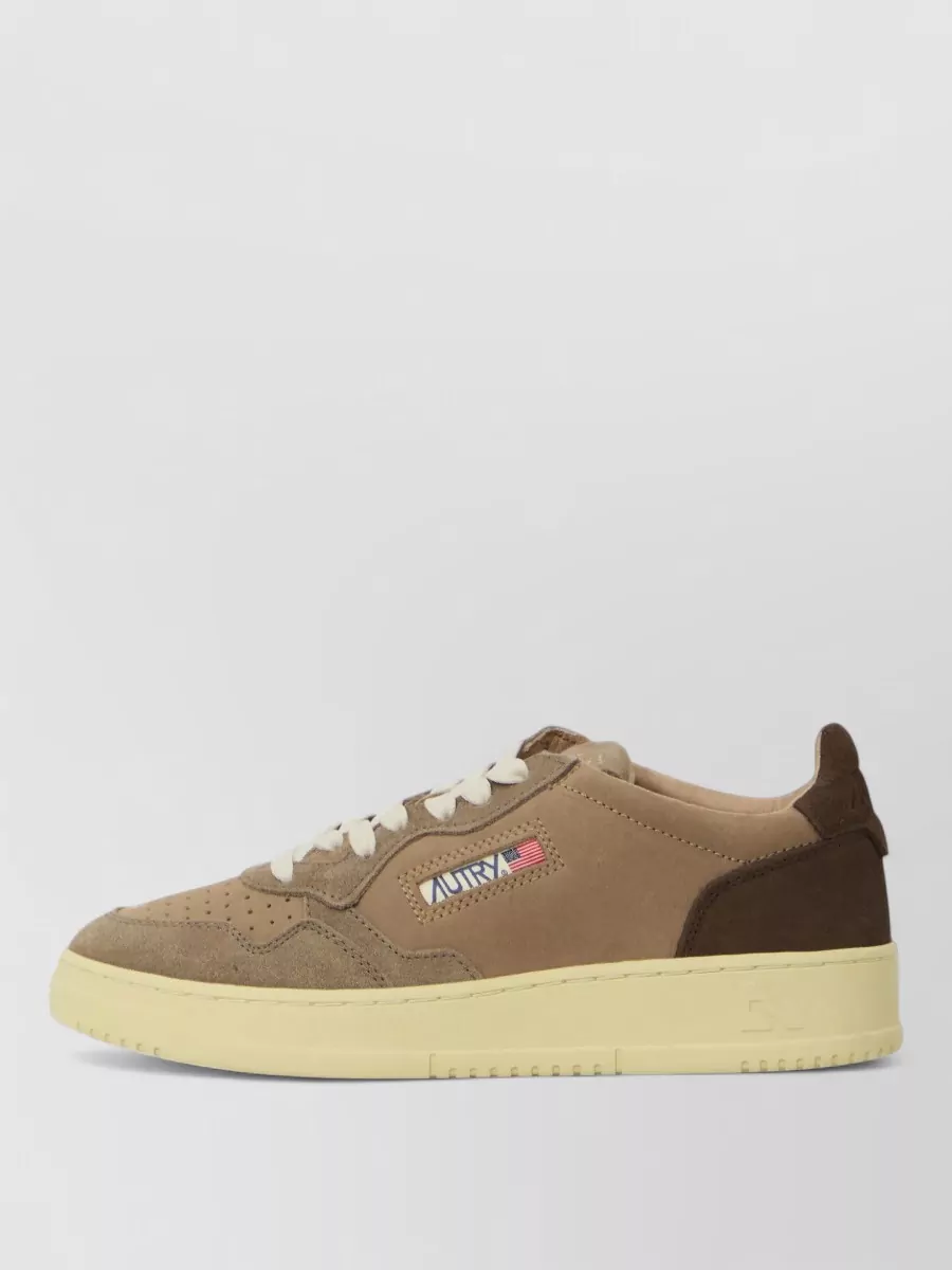 Autry Suede Low-Top Sneakers