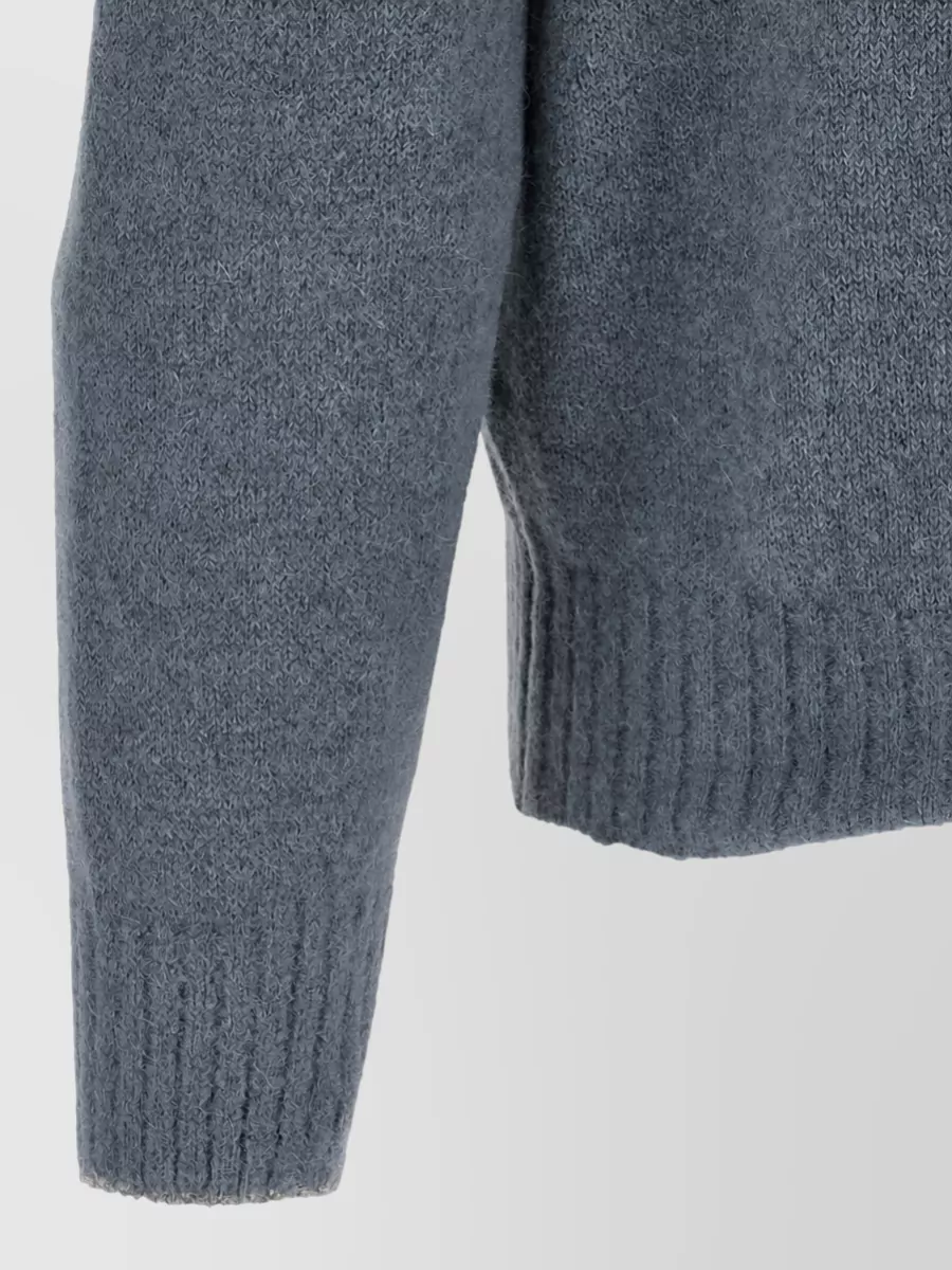 Brunello Cucinelli Cashmere-Blend Ribbed Crew-Neck Jumper