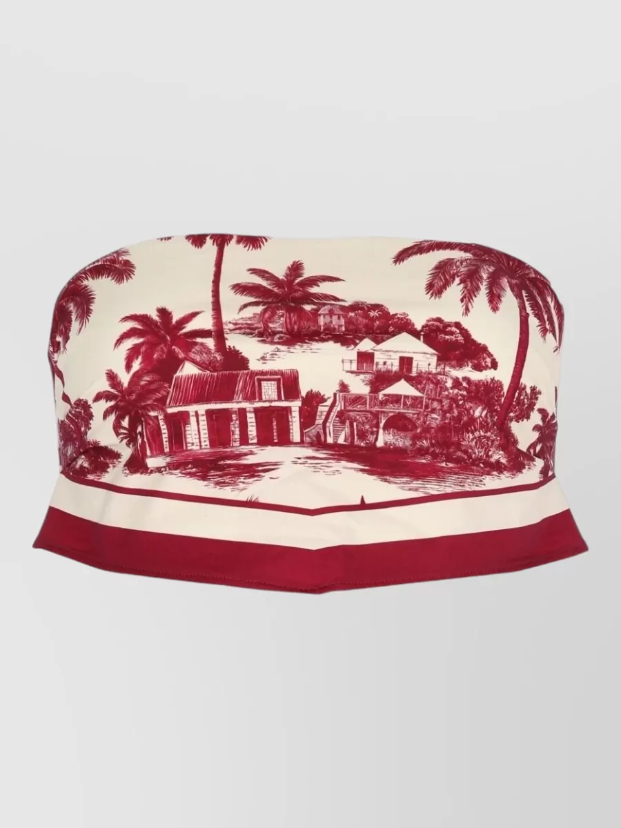 Mc2 Saint Barth Rio bandeau bikini top