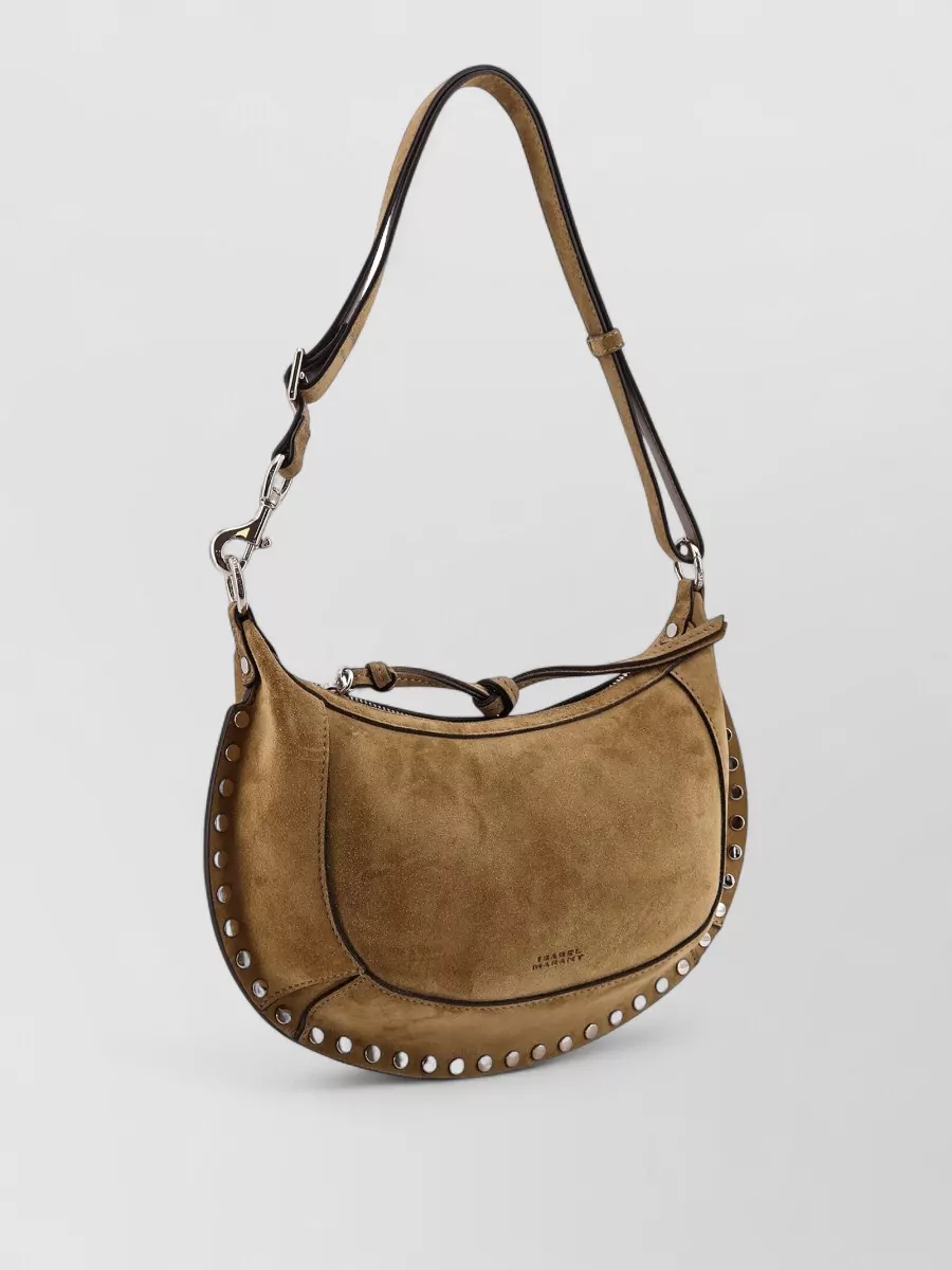 Isabel Marant Oskan Moon Suede Shoulder Bag