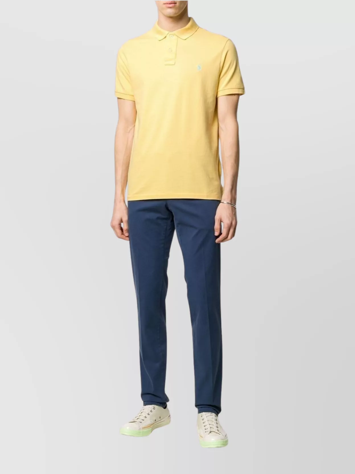 Ralph Lauren T-Shirt Knit Logo Collar Detail
