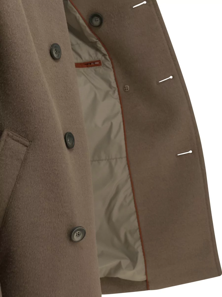Herno Double-Breasted Short Coat
