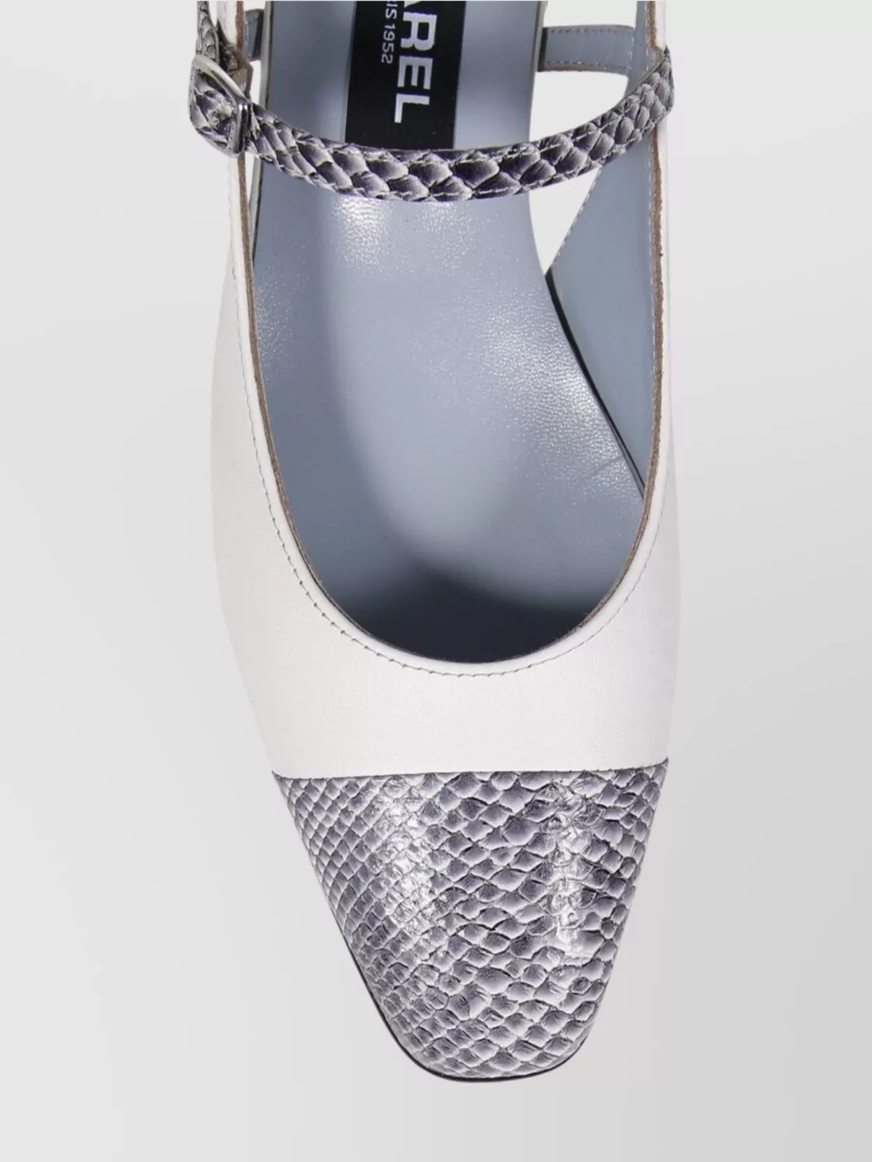 Shop Carel Block Heel Slingback Pump With Textured Toe