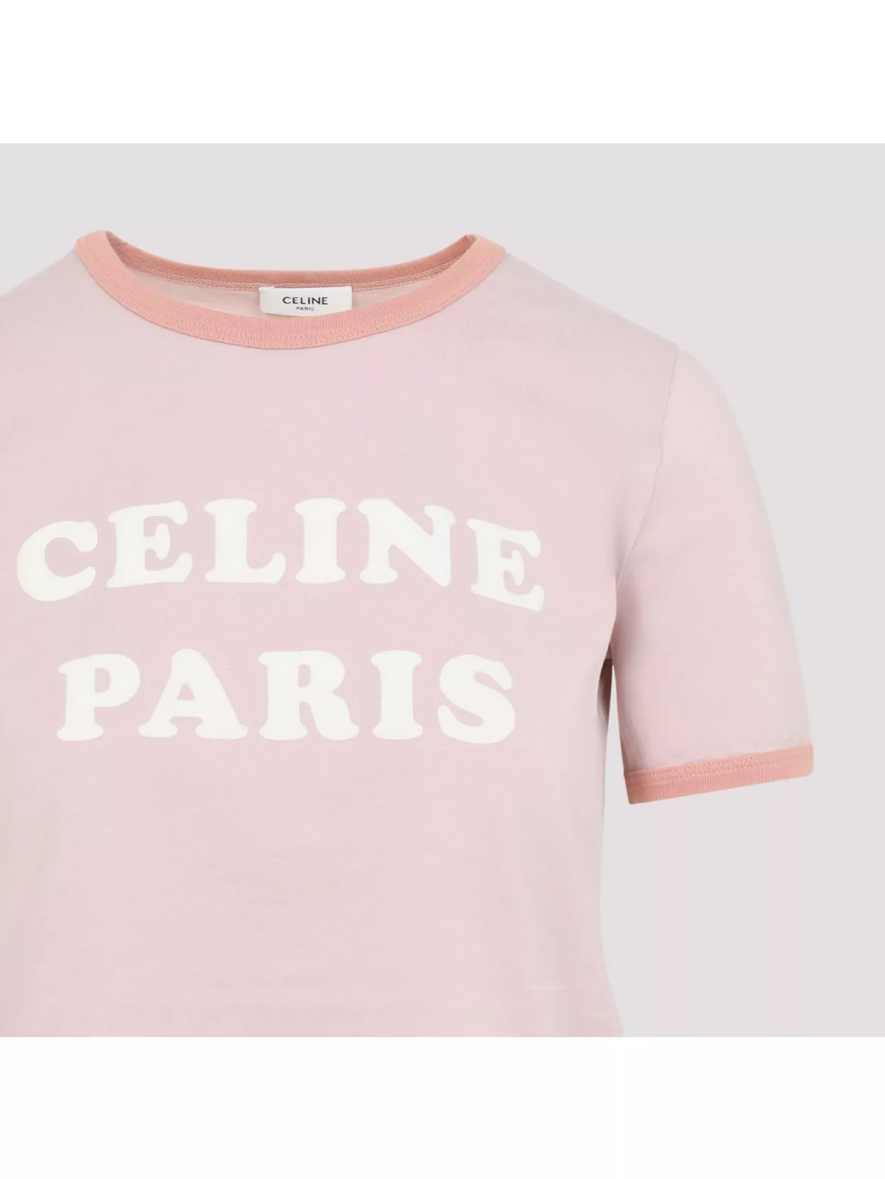 Celine Paris 70'S Cropped T-Shirt