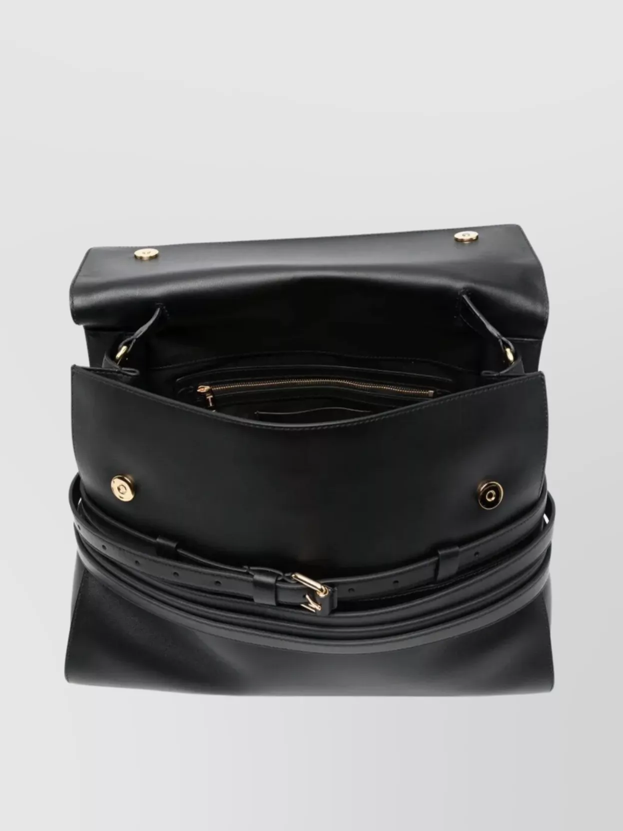 Moschino Nappa Leather Shoulder Bag