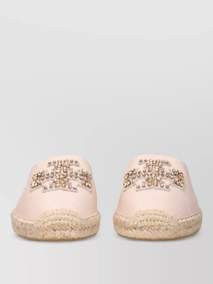 Tory Burch leather espadrille mules